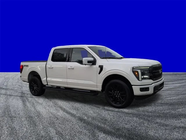 New 2026 Star White Metallic Tri-Coat Ford Lariat® image 2