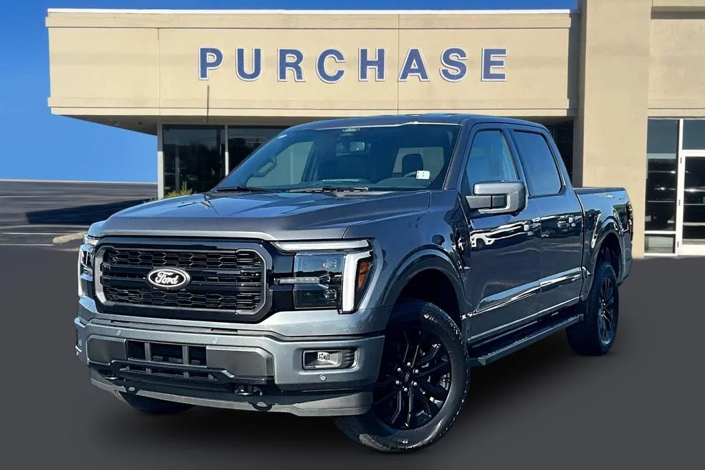 New 2026 Carbonized Gray Metallic Ford Lariat® image 2