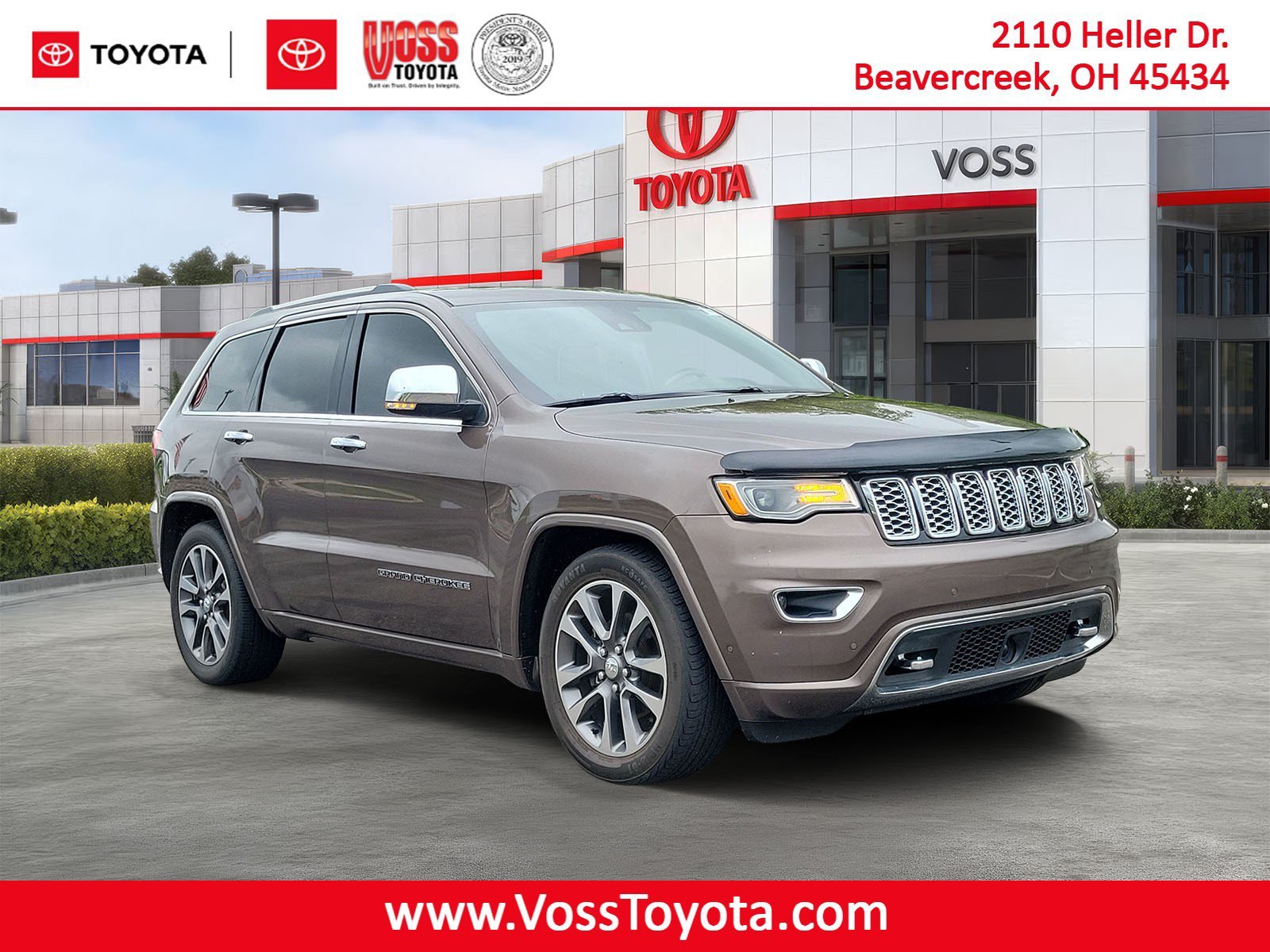 Used 2017 Walnut Brown Metallic Clear Coat Jeep Overland image 1