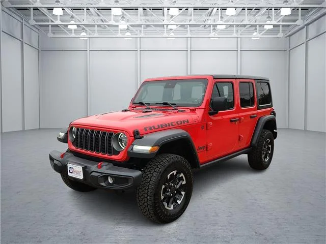 Used 2025 Red Jeep Rubicon 4x4 image 1