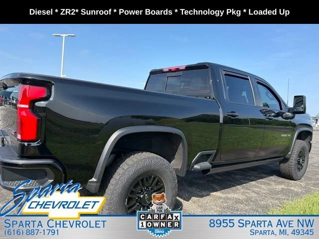 Used 2025 Black Chevrolet ZR2 image 3