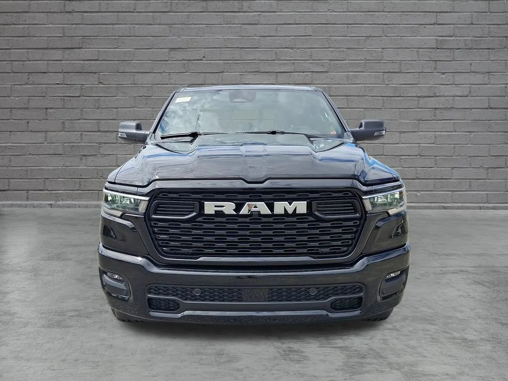 New 2027 Diamond Black Crystal Pearlcoat Ram Big Horn image 2