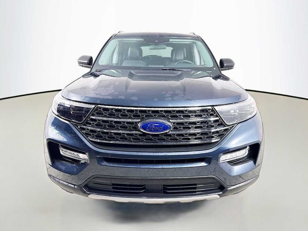 Used 2023 Stone Blue Metallic Ford XLT image 8