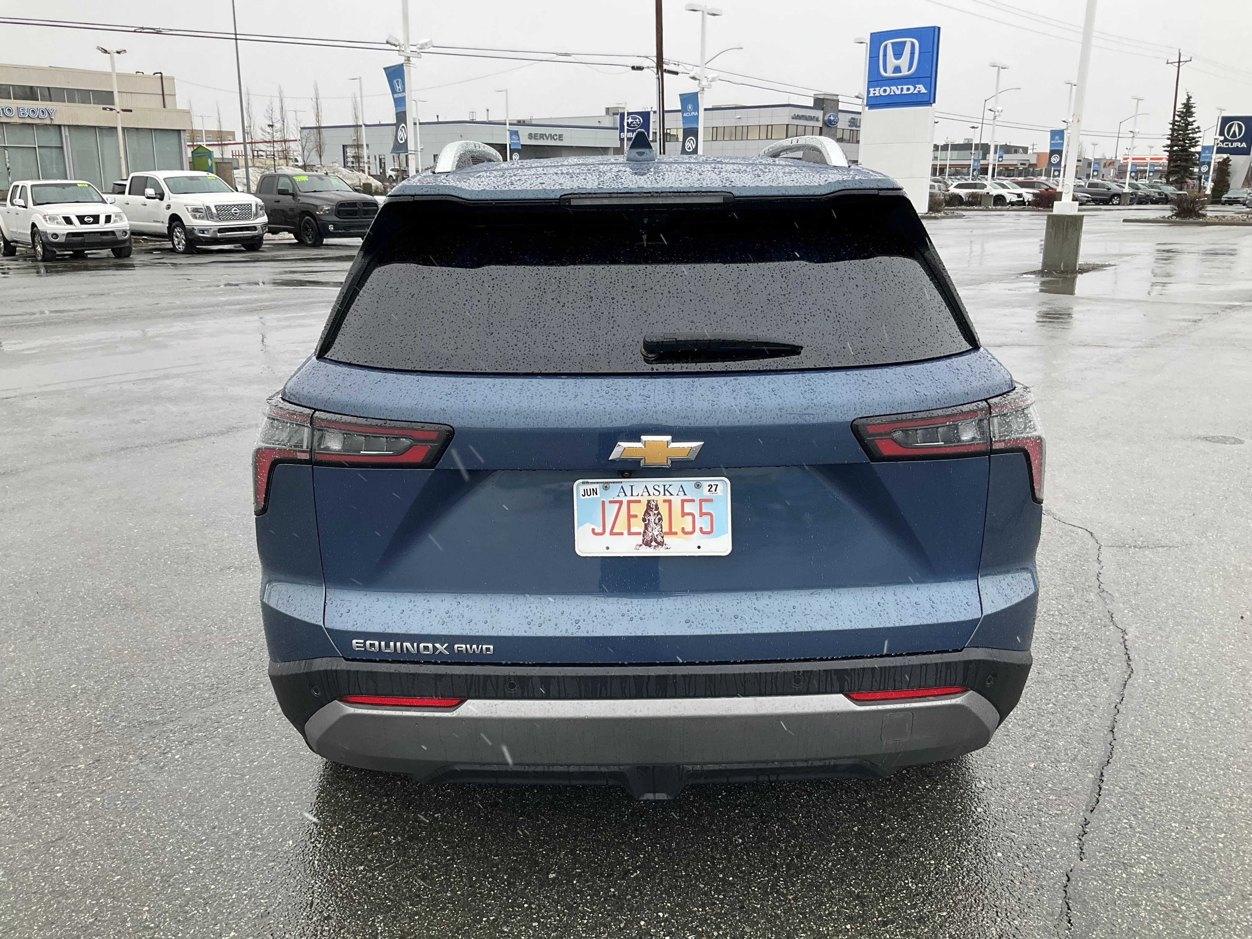 Used 2026 Lakeshore Blue Metallic Chevrolet AWD LT image 4