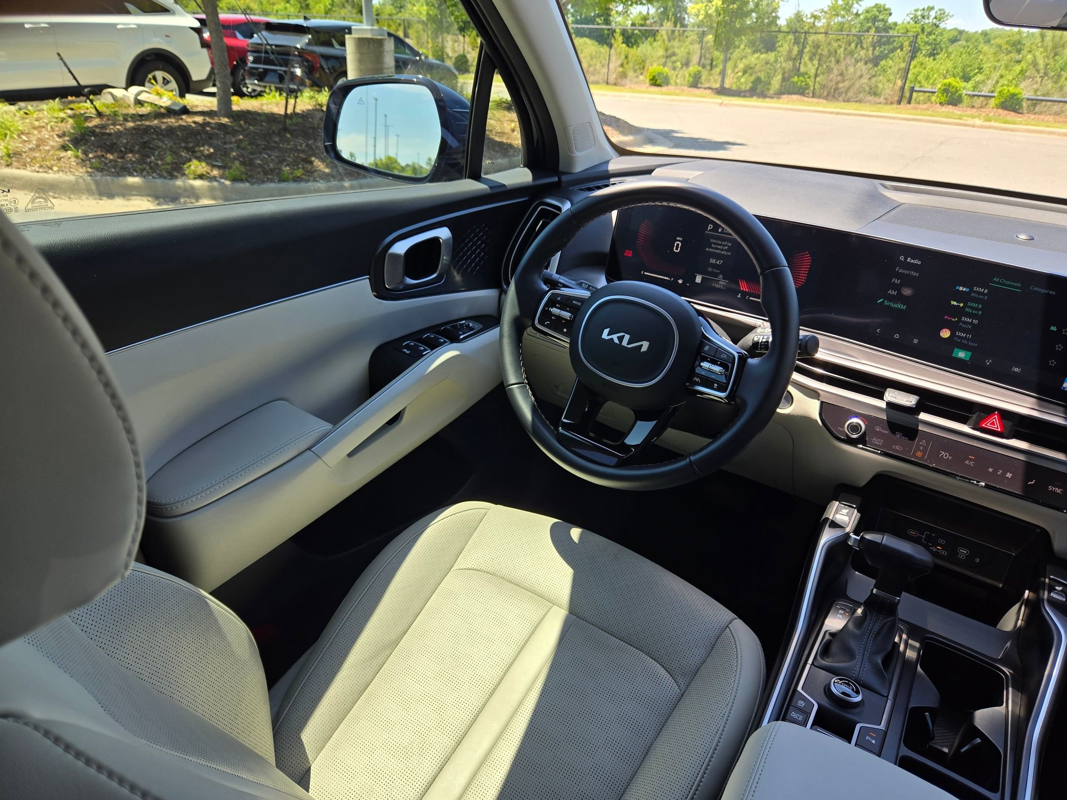 Used 2025 Midnight Lake Blue Kia S image 9
