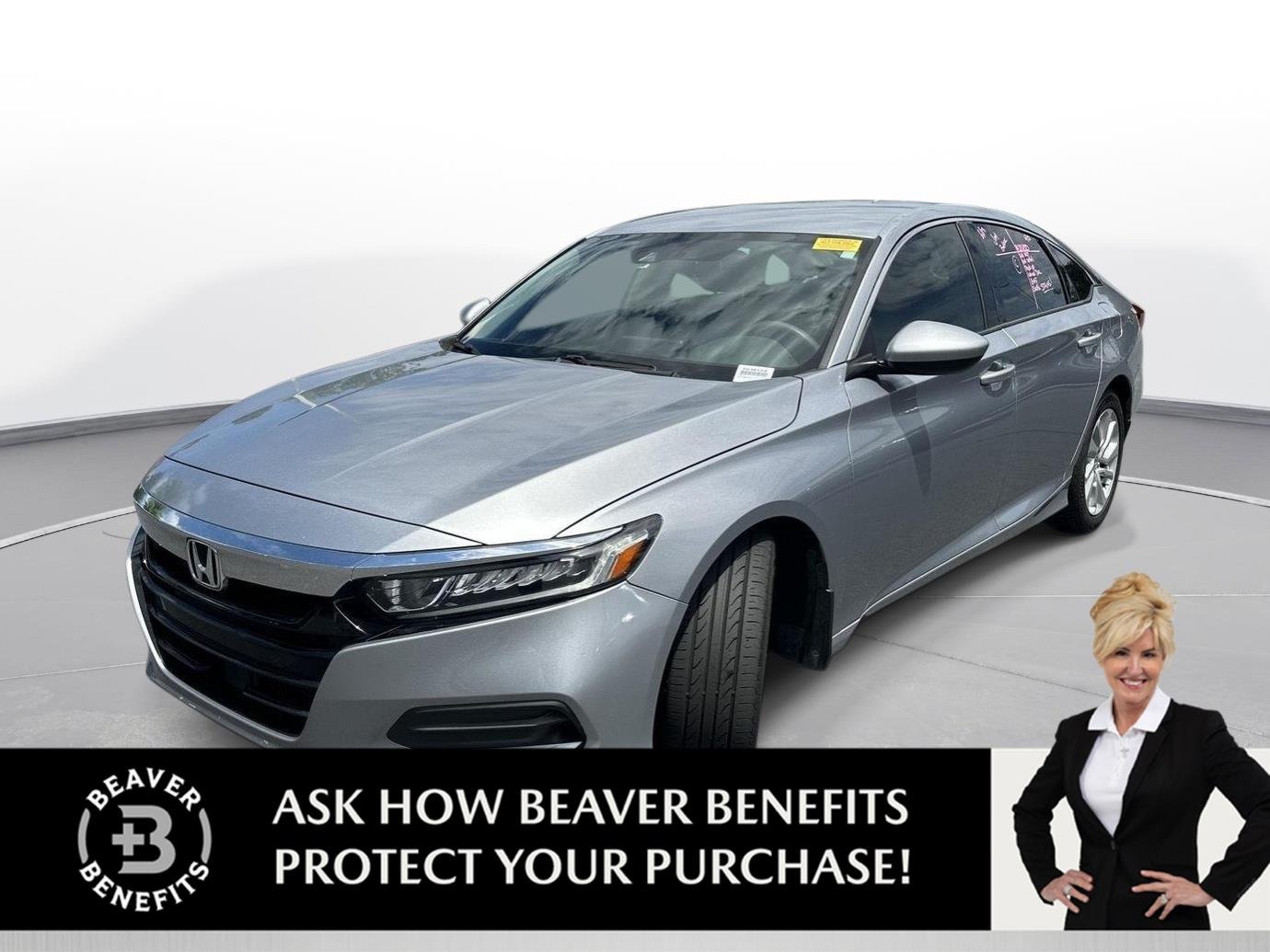 Used 2019 Lunar Silver Metallic Honda LX 1.5T image 1