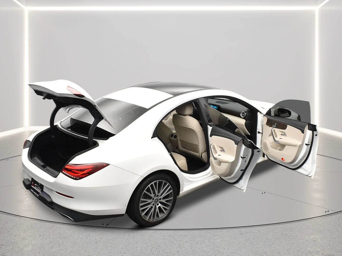 Used 2021 Polar White Mercedes-Benz CLA 250 image 8