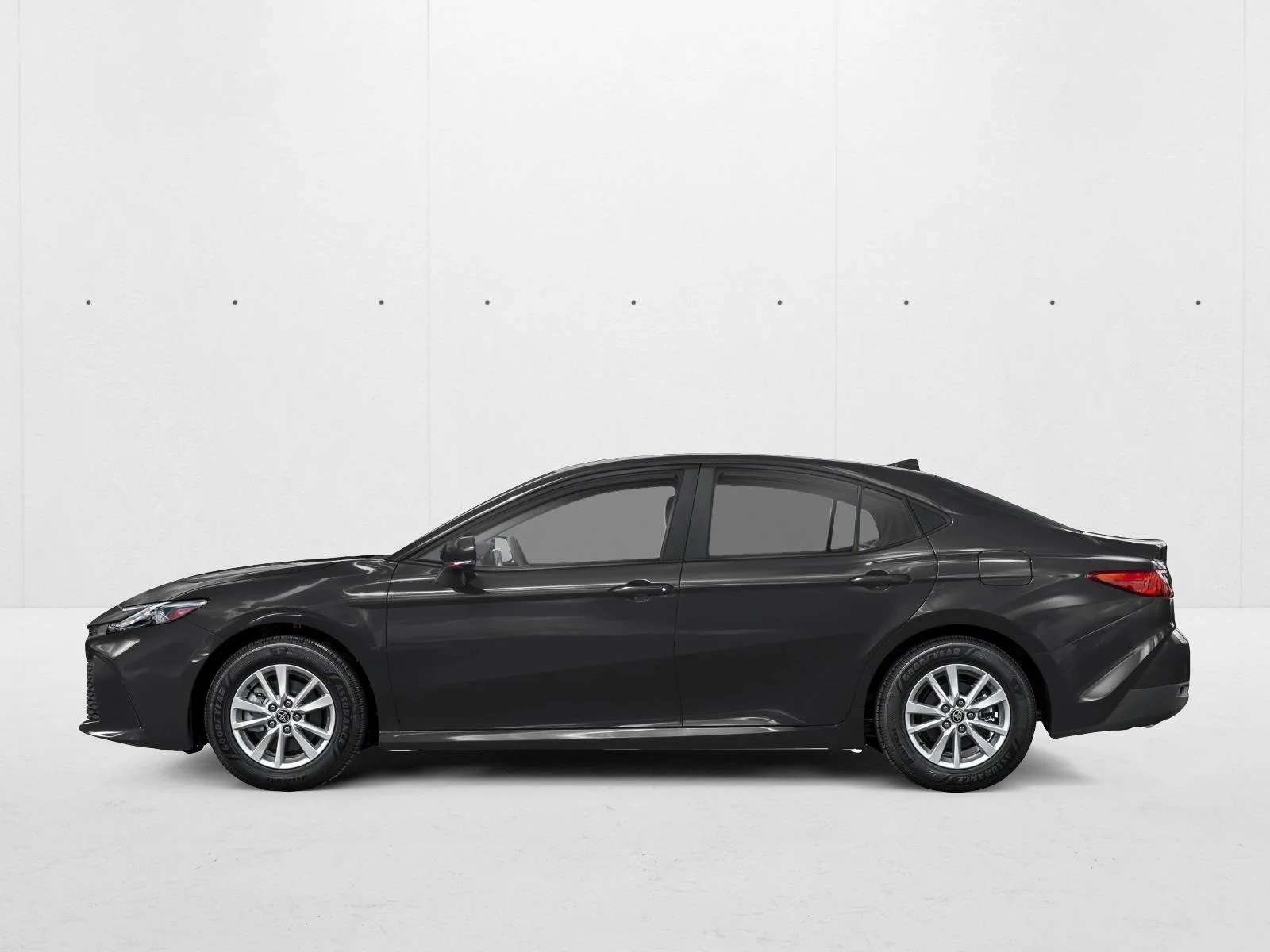 New 2026 Midnight Black Metallic Toyota LE image 3