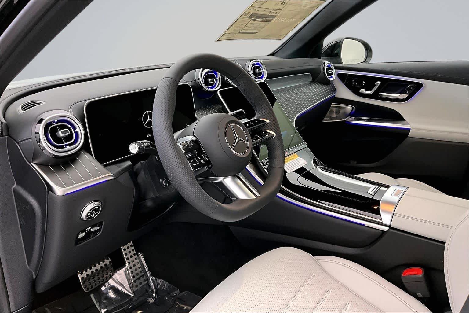 New 2026 Obsidian Black Metallic Mercedes-Benz GLC 300 image 2