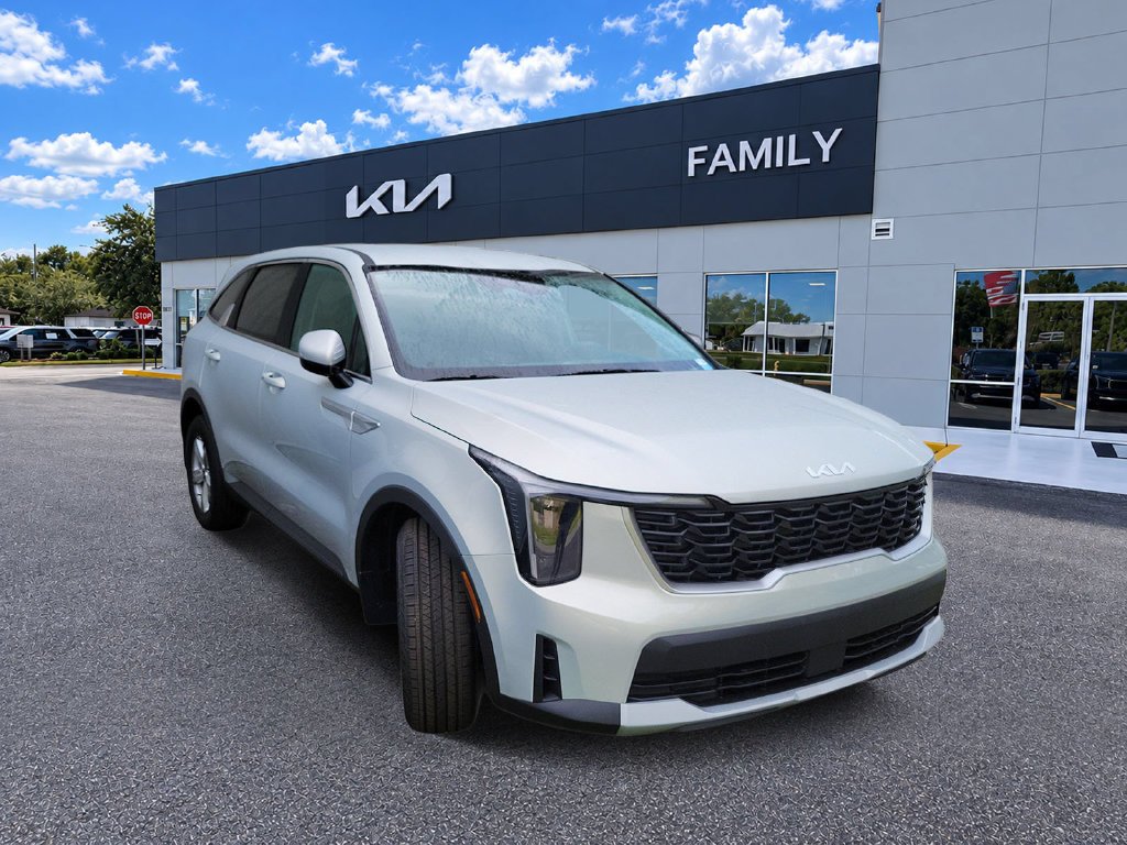 New 2026 Ivory Silver Kia LX image 1