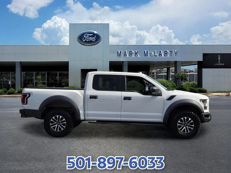 Used 2019 Oxford White FORD RAPTOR 4WD SUPERCREW 5.5