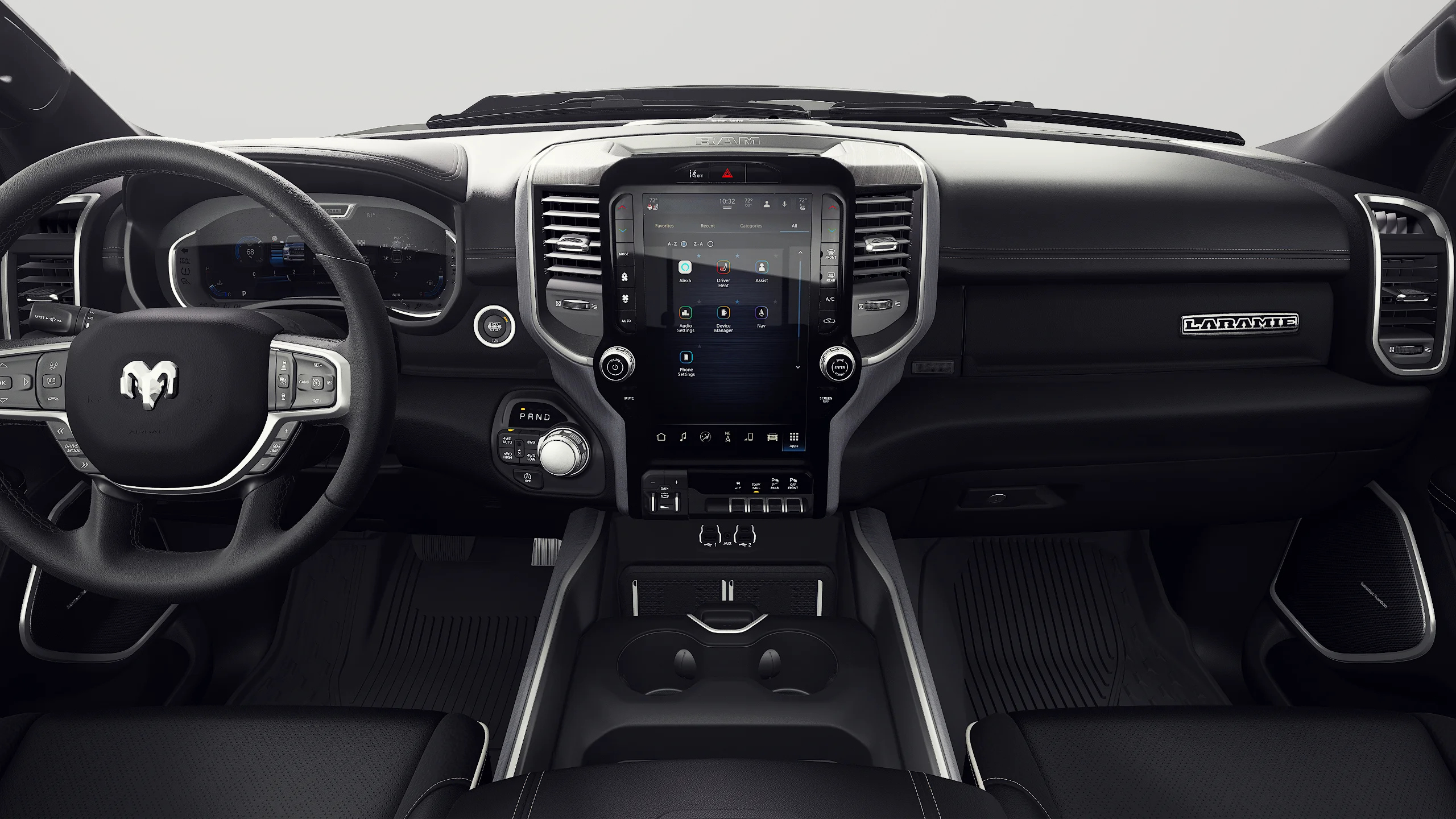 New 2027 Diamond Black Crystal Pearl-Coat Exterior Paint RAM Laramie image 18