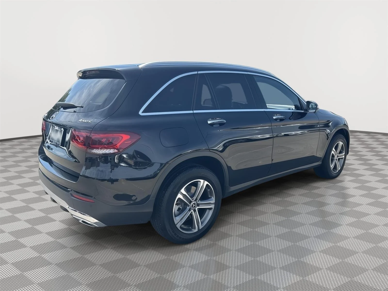 Certified Used 2021 Black Mercedes-Benz GLC 300 image 3