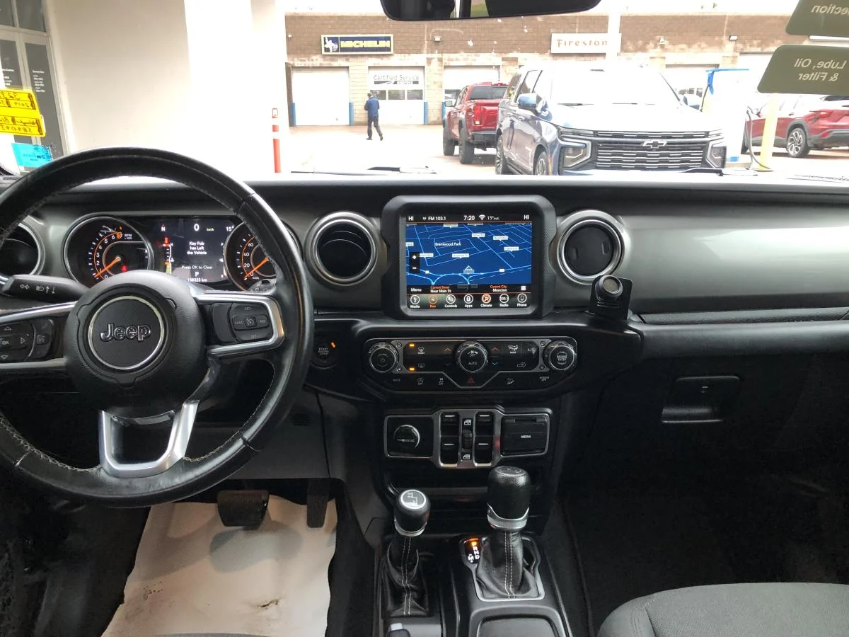 Used 2019 Black Jeep Unlimited Sahara 4x4 image 16