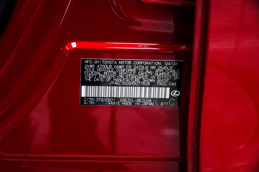 Used 2024 Red Lexus 350 F SPORT image 49