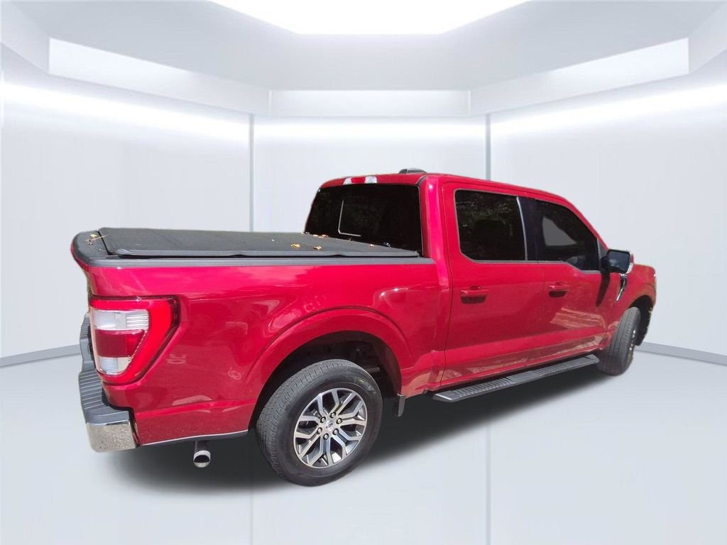Used 2022 Red Metallic Ford Lariat image 5