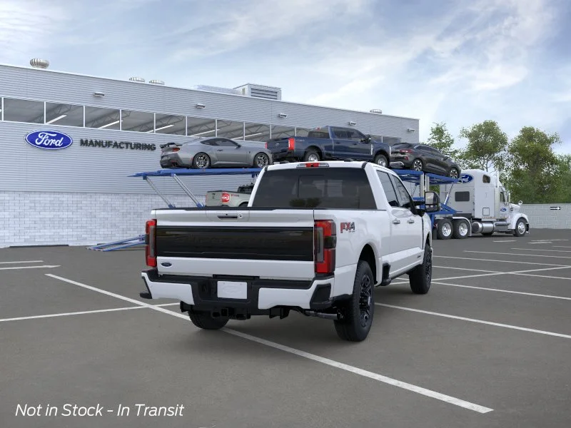 New 2026 Star White Metallic Tri-Coat Ford F-350® Platinum® image 8