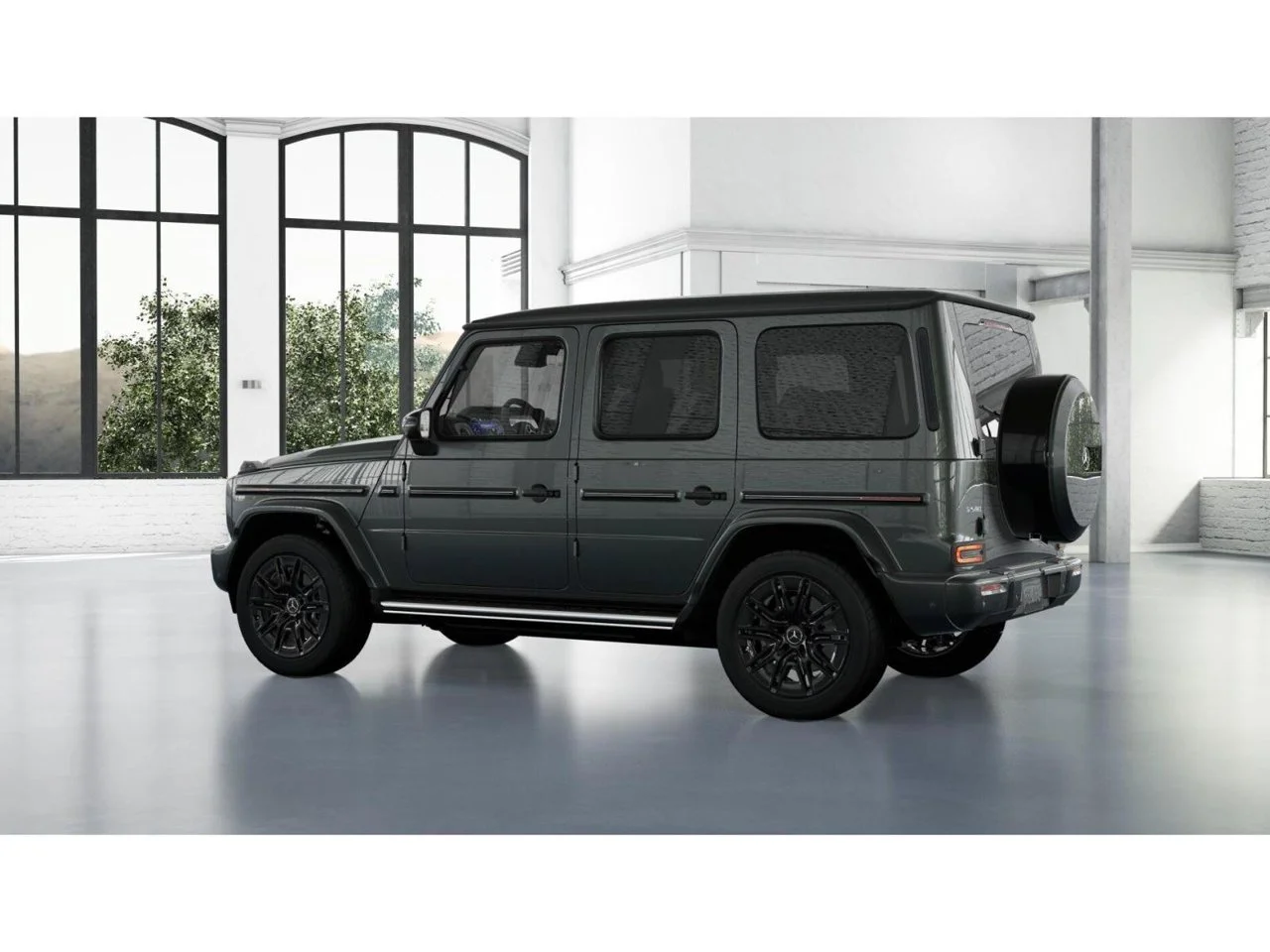 New 2027 MANUFAKTUR Graphite Metallic Mercedes-Benz G 580 image 31
