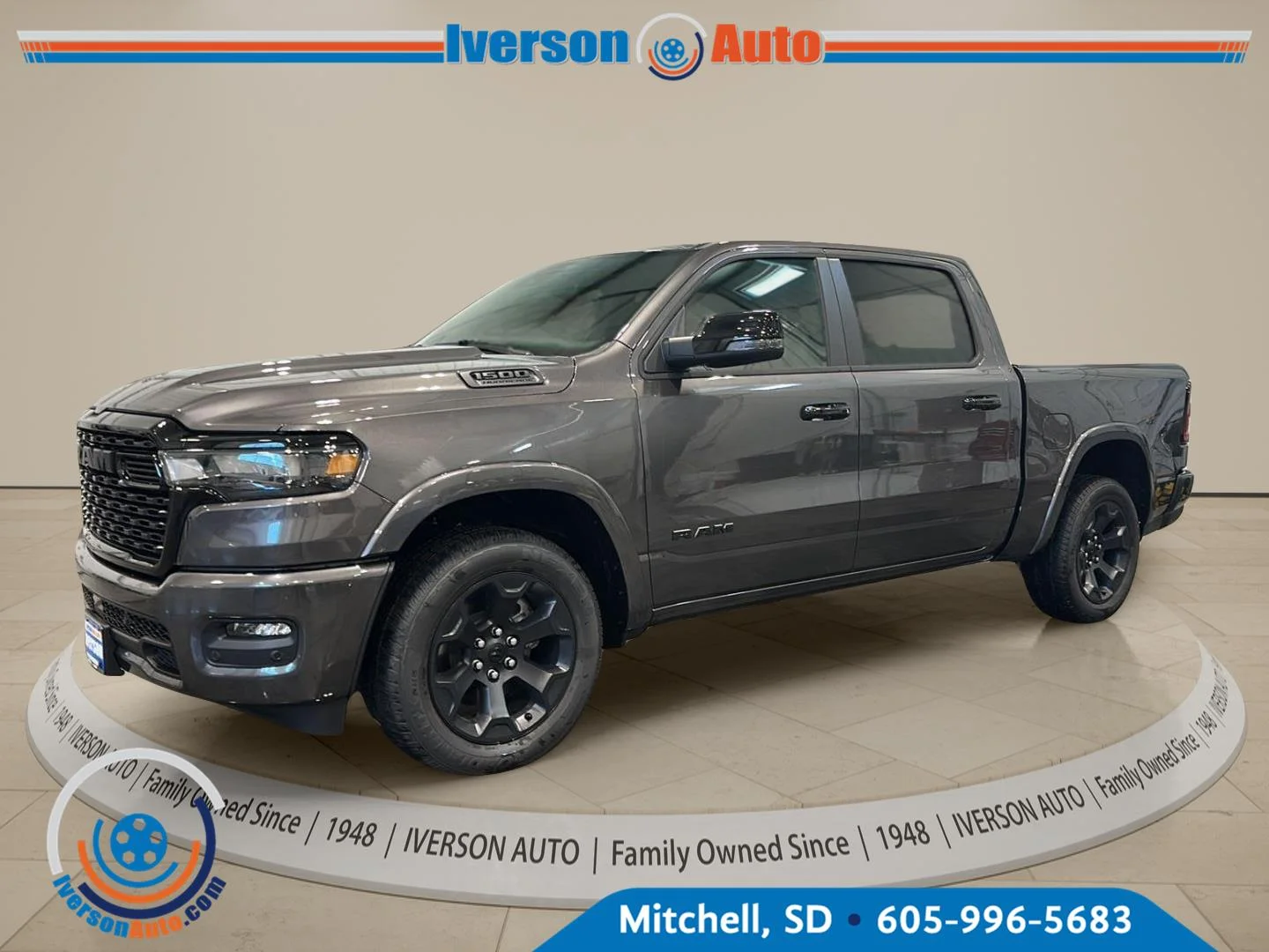 New 2027 Granite Crystal Metallic Clearcoat Ram Big Horn image 3
