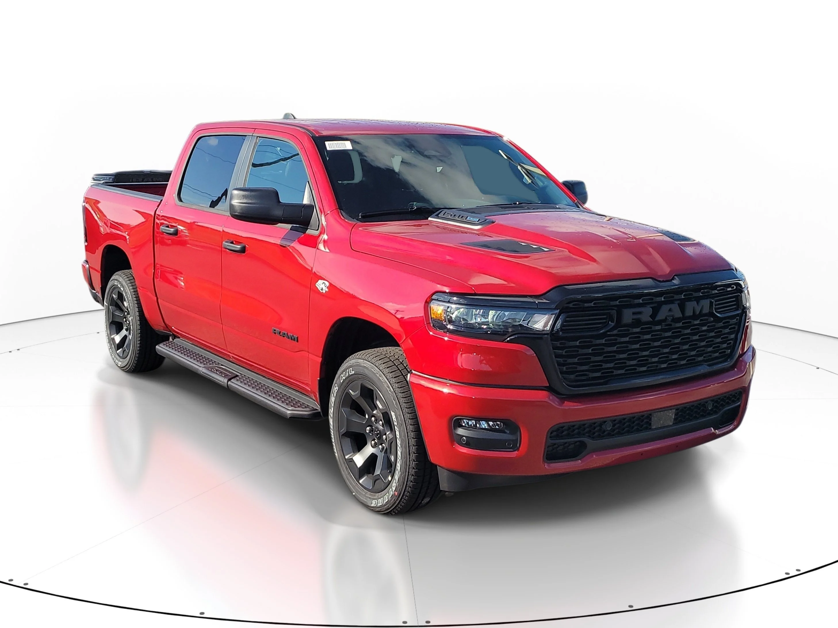 New 2026 Molten Red Pearlcoat Ram Express image 1