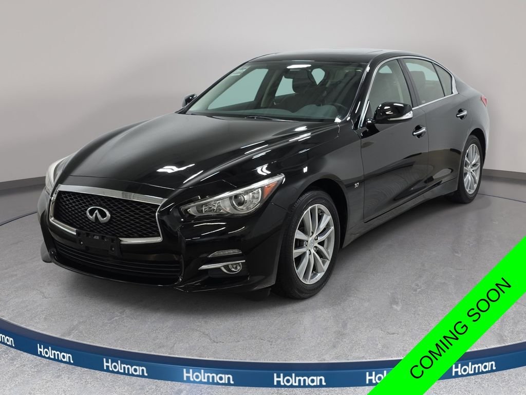 Used 2015 Black Obsidian INFINITI Base image 1