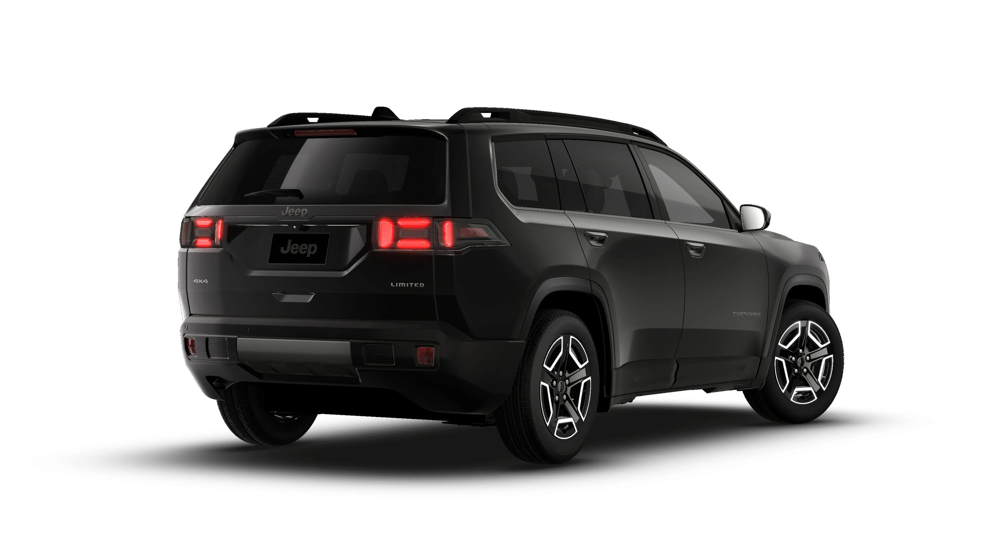 New 2026 Diamond Black Crystal Pearl-Coat Exterior Paint Jeep Limited image 14