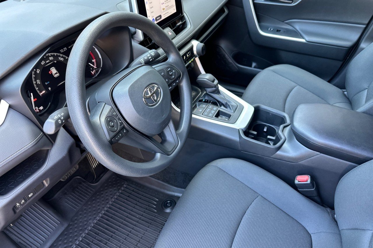 Used 2024 MAGNETIC GREY METALL Toyota LE image 9