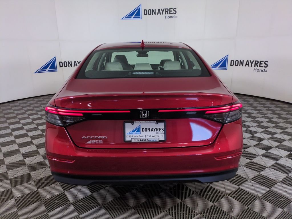 New 2026 Radiant Red Metallic Honda LX image 4
