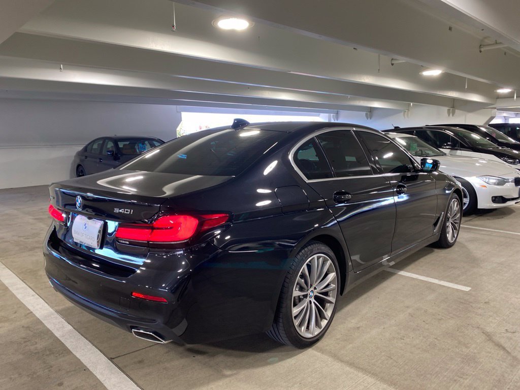 Used 2023 Black Sapphire Metallic BMW 540i xDrive image 7
