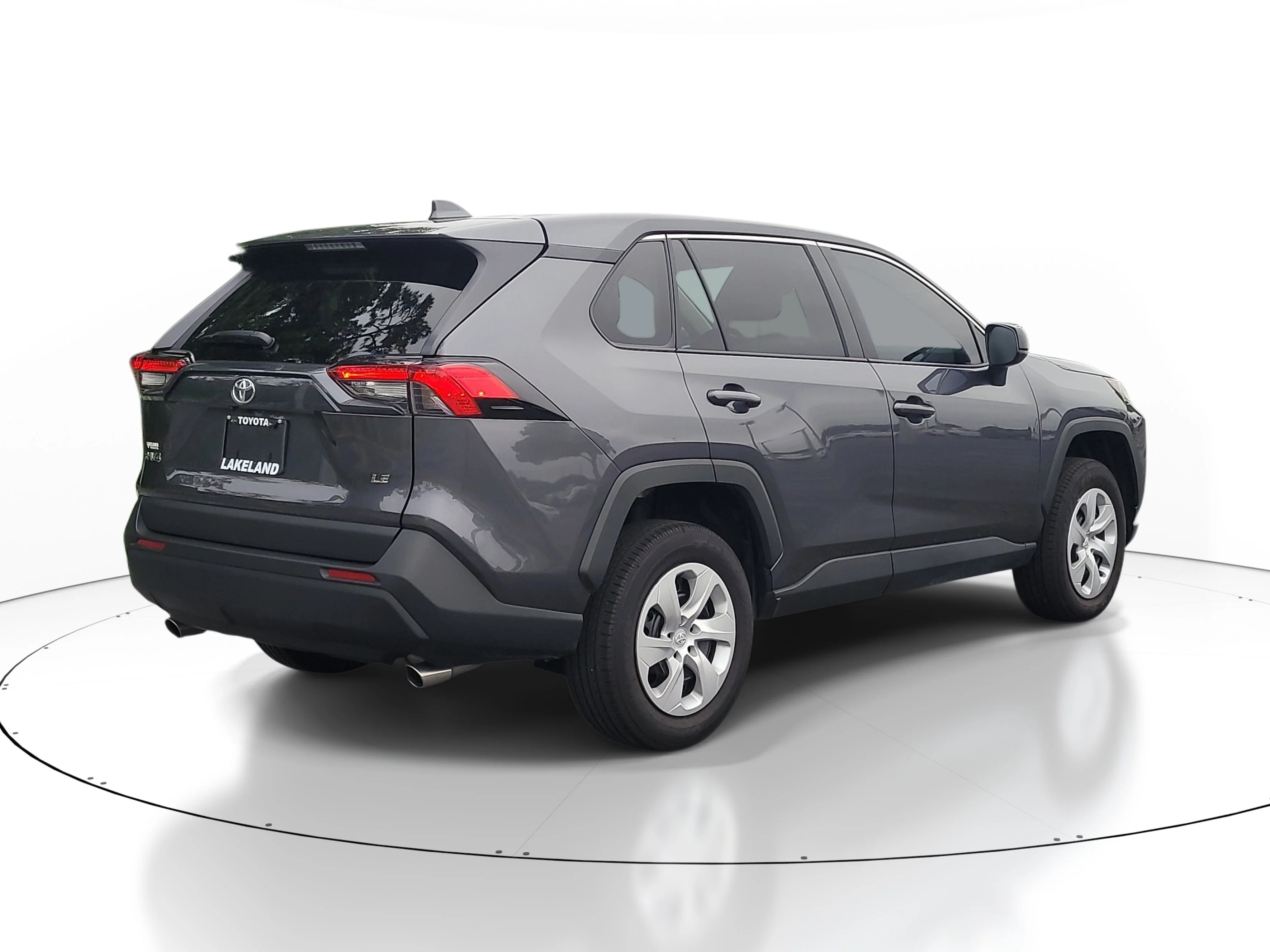 Used 2025 Magnetic Gray Metallic Toyota LE image 6