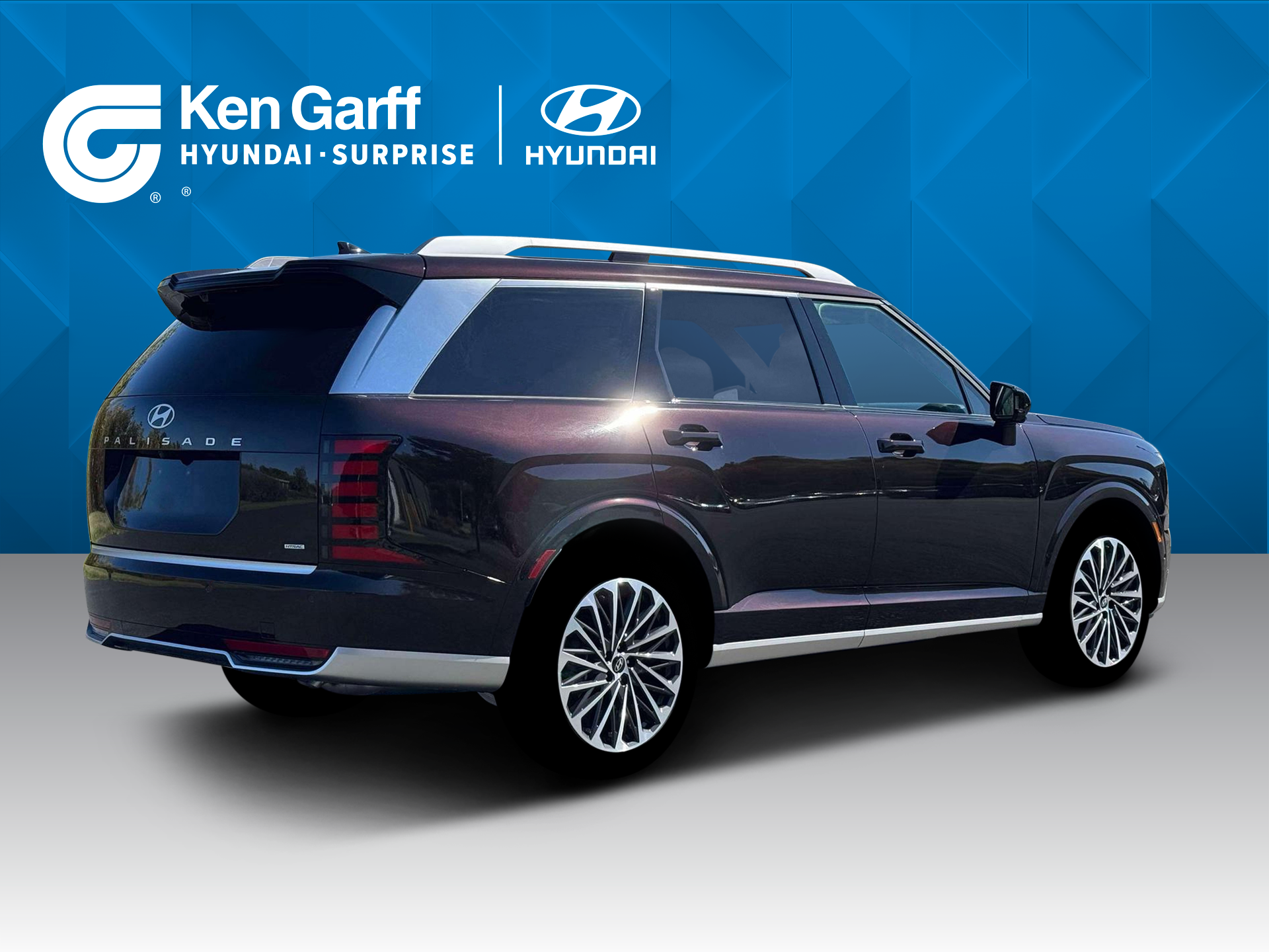 New 2026 Galaxy Maroon Pearl Hyundai Calligraphy AWD image 8