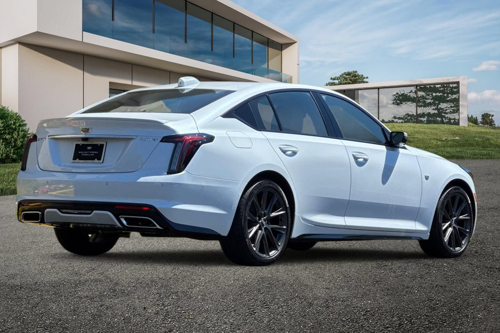 New 2026 Vibrant White Tricoat Cadillac Sport image 4