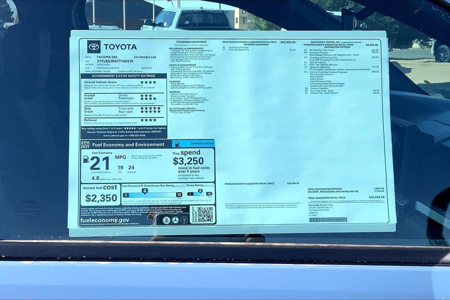 New 2026 Heritage Blue Toyota SR5 image 22
