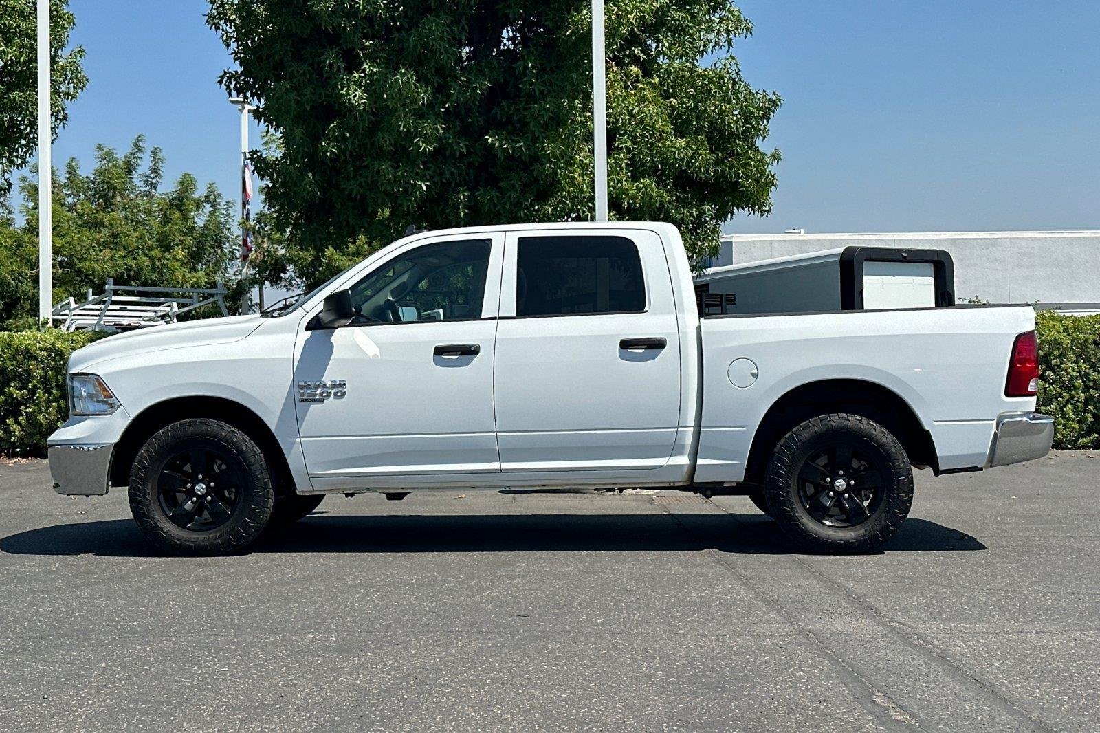 Used 2023 Bright White Clearcoat Ram SLT image 7