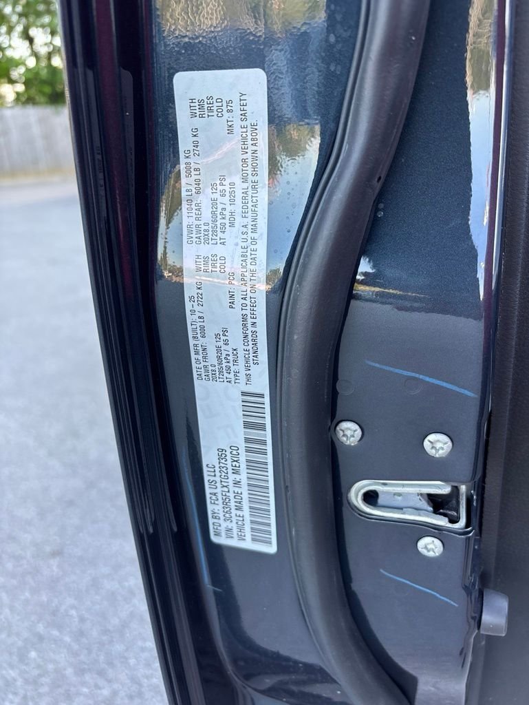New 2026 Forged Blue Metallic Exterior Paint RAM Laramie image 44