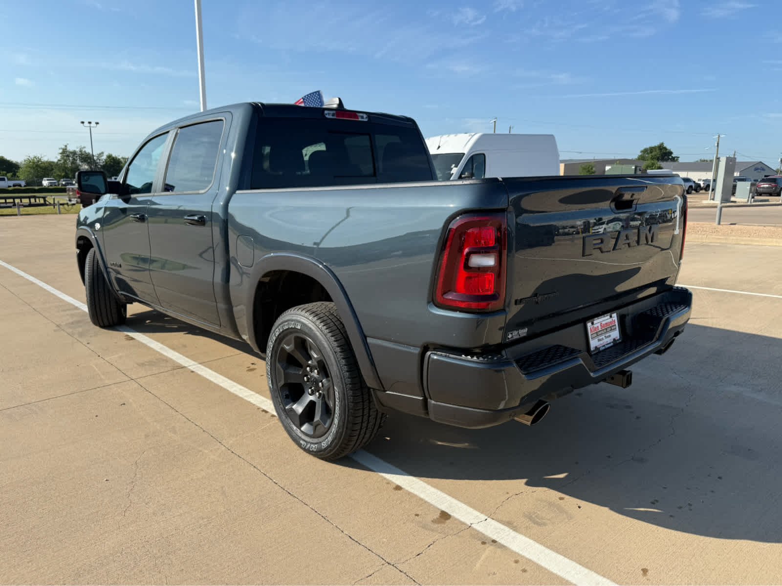 New 2026 Forged Blue Metallic Exterior Paint RAM Lone Star image 9