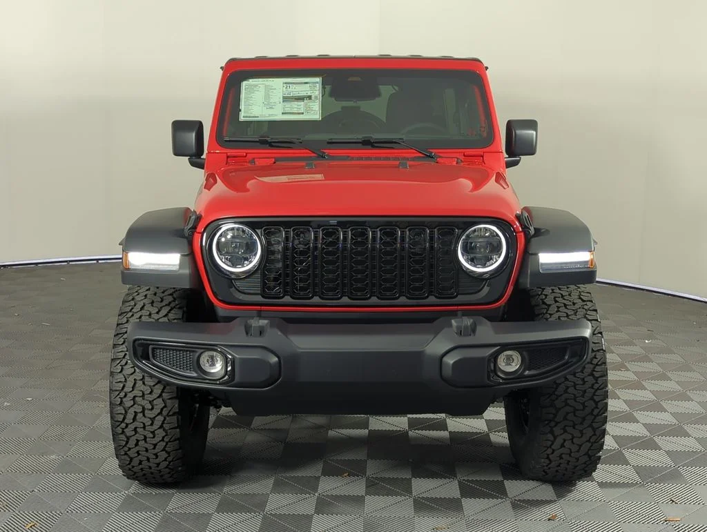 New 2026 Firecracker Red Clear-Coat Exterior Paint Jeep Willys image 10