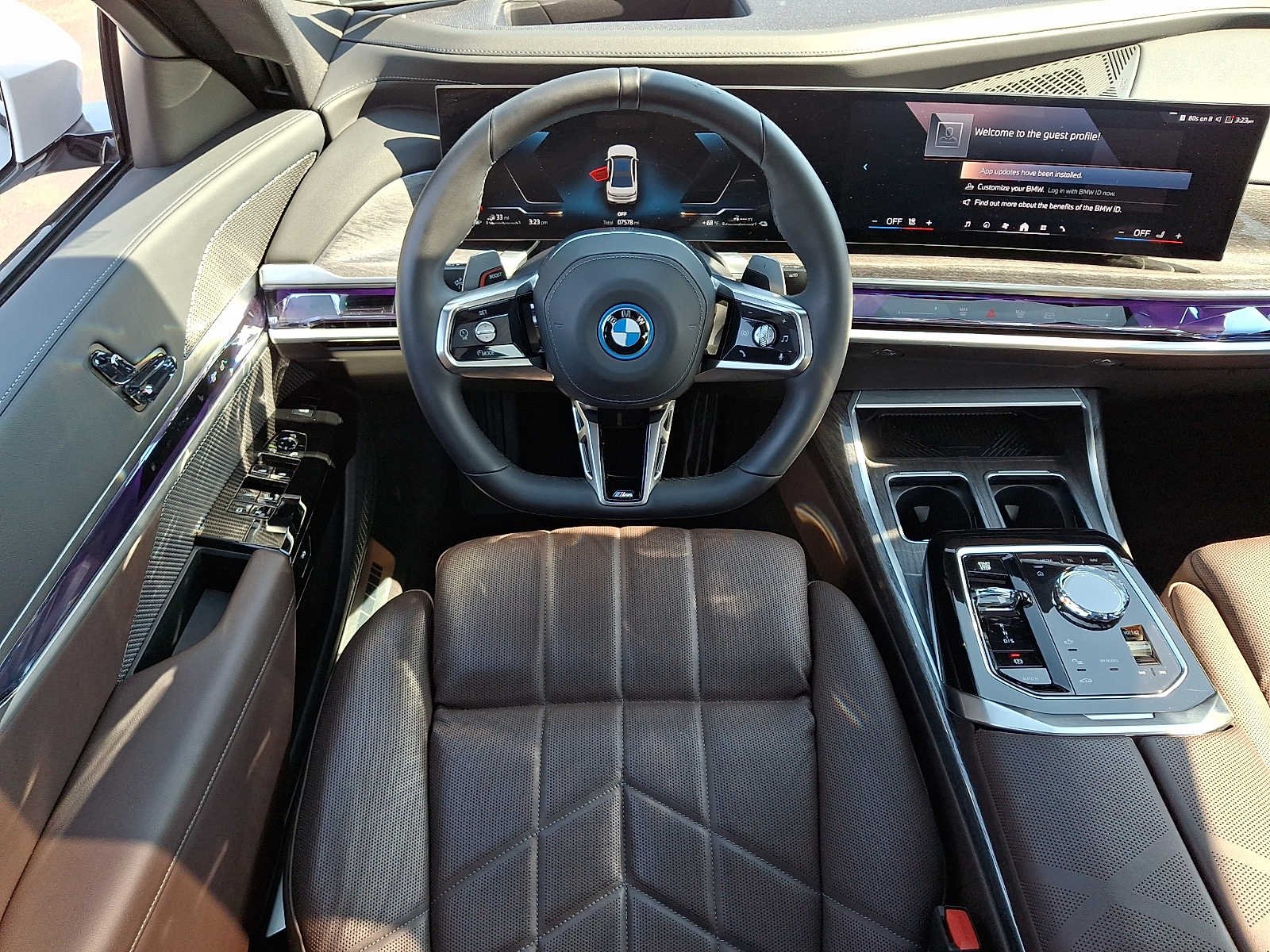 Used 2025 Mineral White Metallic BMW 750e xDrive image 11