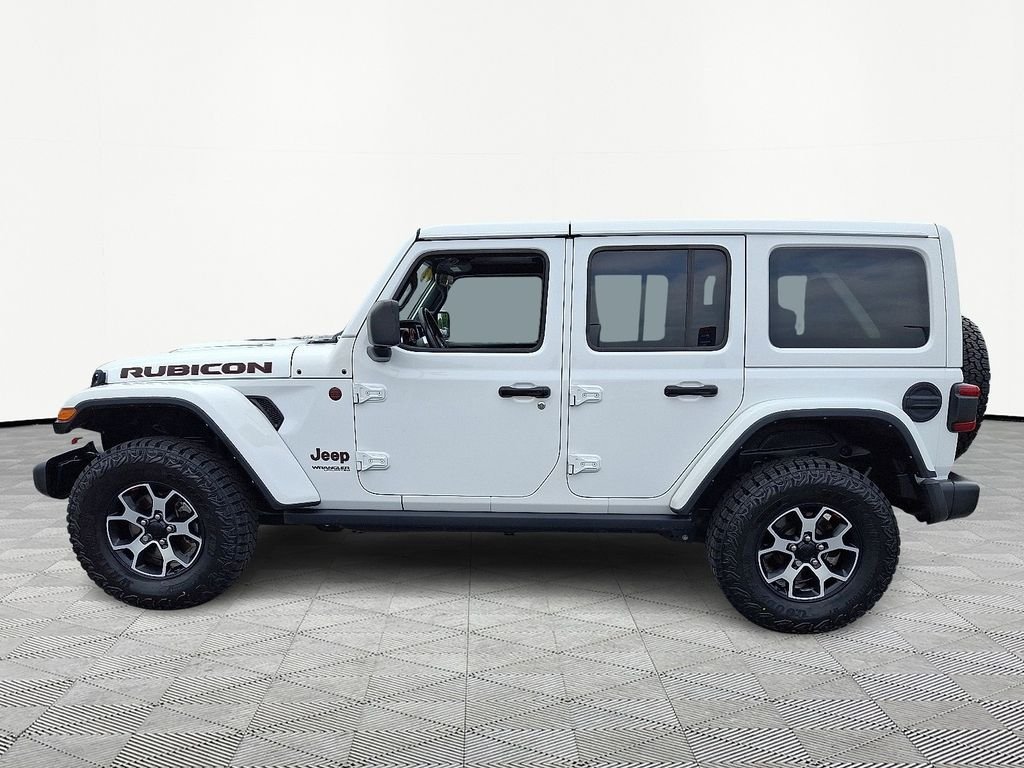Used 2022 White Jeep Unlimited Rubicon image 4