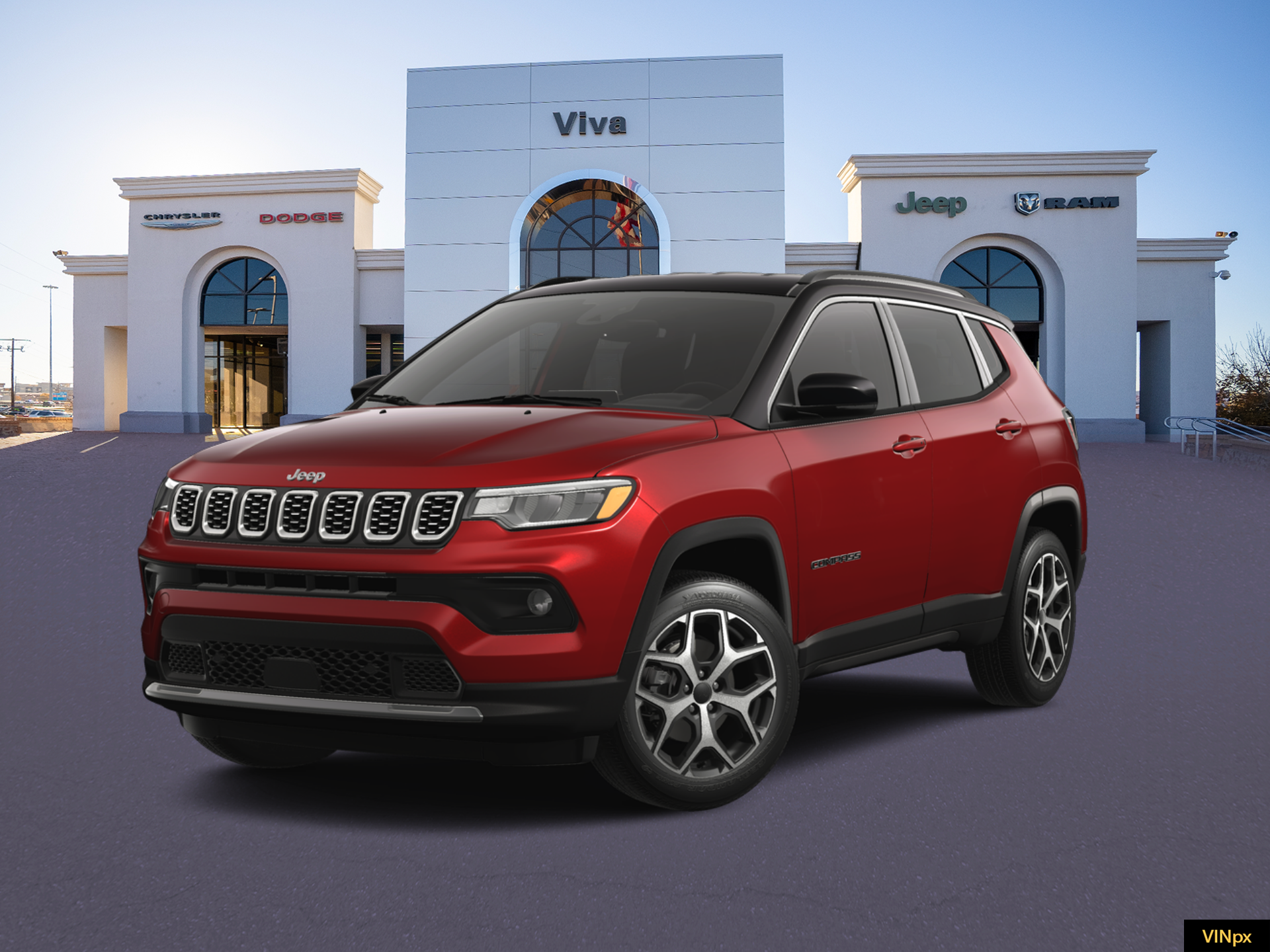 New 2026 Red Hot Pearl-Coat Exterior Paint Jeep Limited image 13