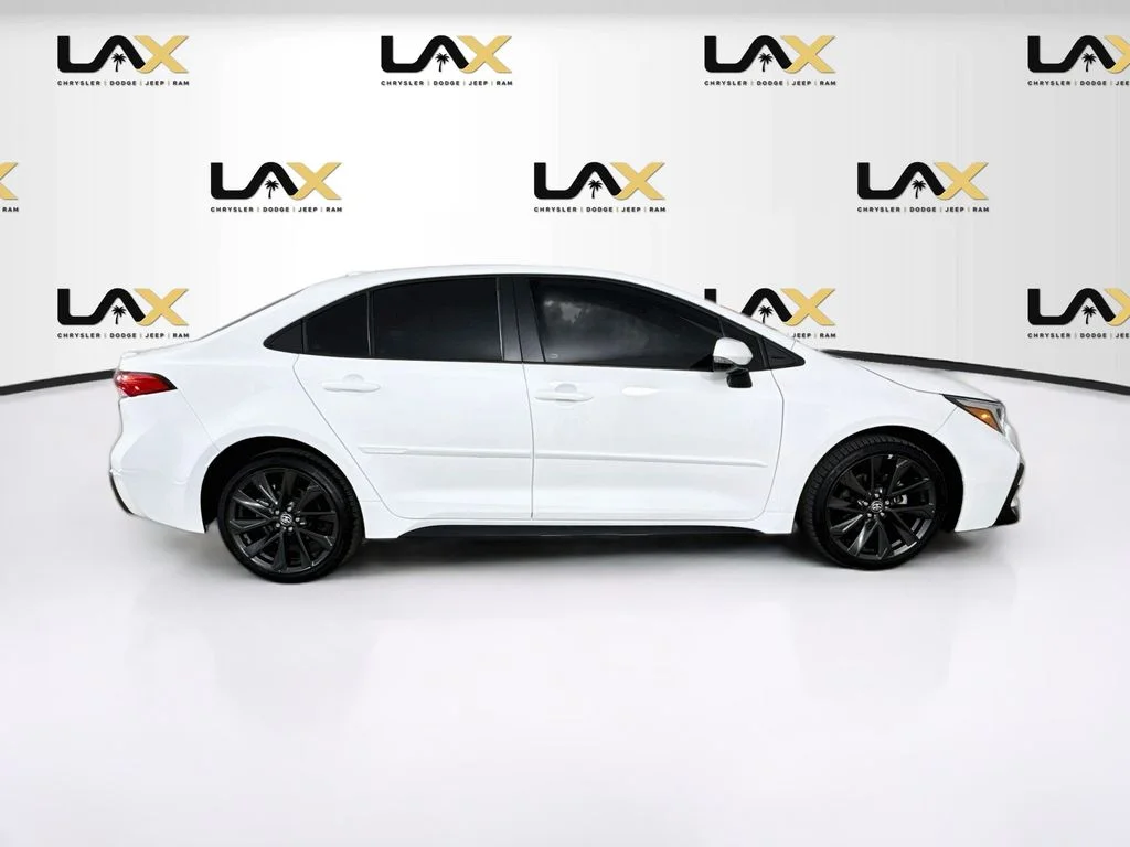 Used 2025 White Toyota SE image 8