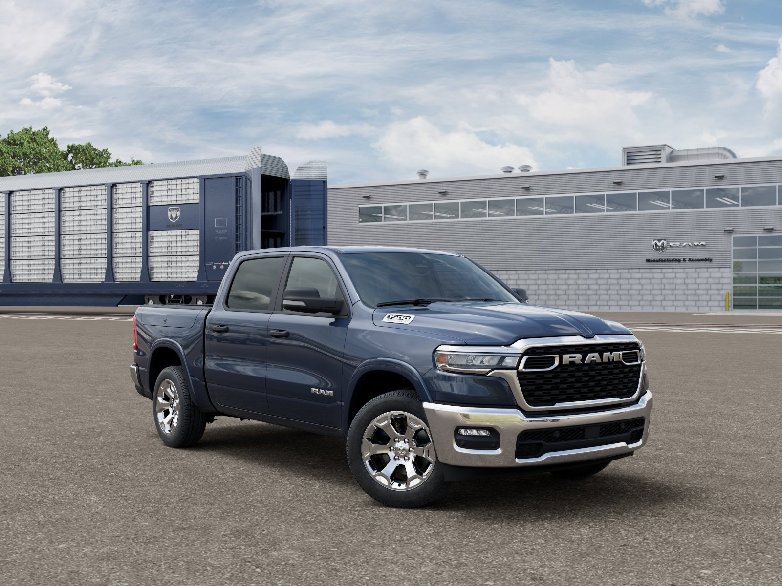 New 2026 Forged Blue Metallic RAM Big Horn/Lone Star image 5