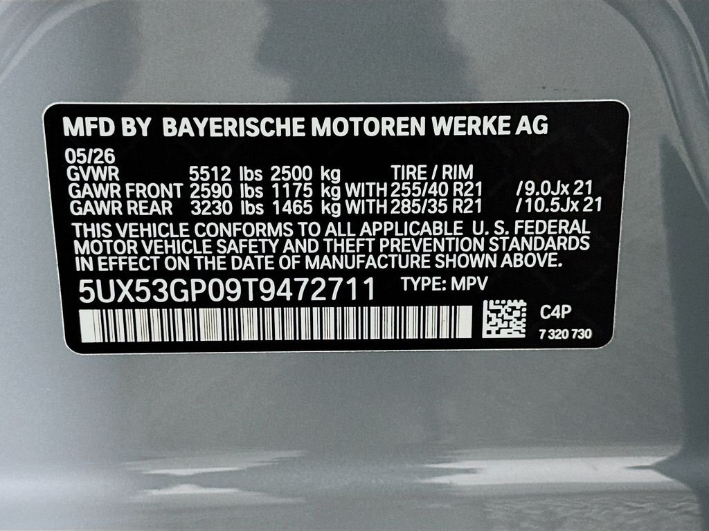 New 2026 Brooklyn Grey Metallic BMW 30 xDrive image 24