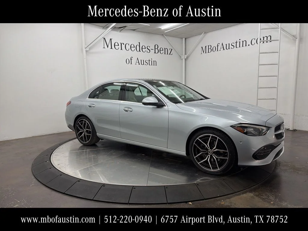Certified Used 2026 Silver Mercedes-Benz C 300 image 1