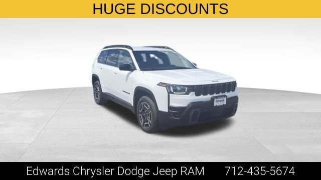 New 2026 Bright White Clear-Coat Exterior Paint Jeep Limited image 1