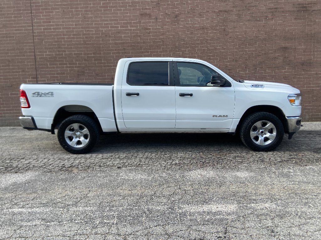 Used 2023 Bright White Clearcoat Ram Big Horn image 6