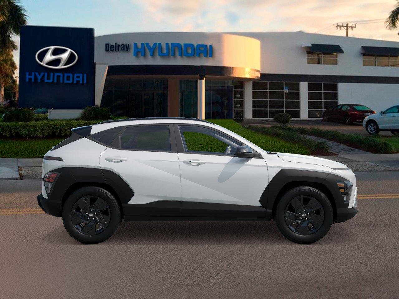 New 2027 White Hyundai SEL Sport image 7