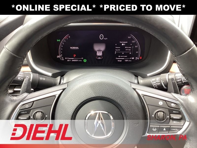 Used 2023 Black Acura Technology image 26