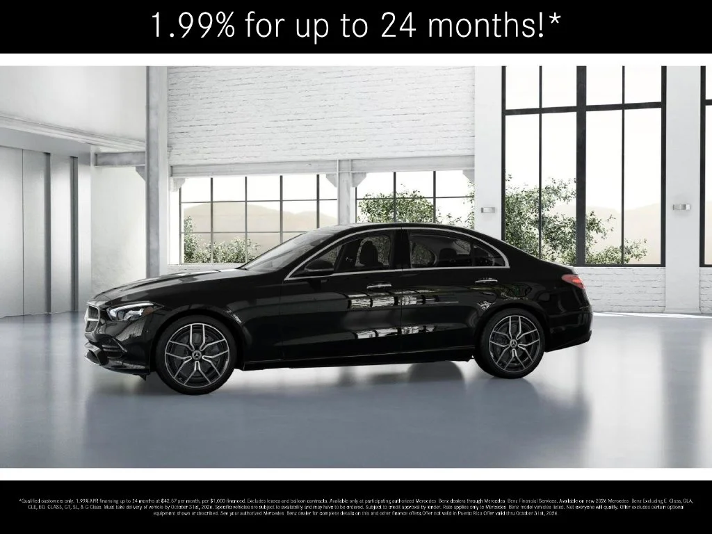New 2026 Black Mercedes-Benz C 300 image 36