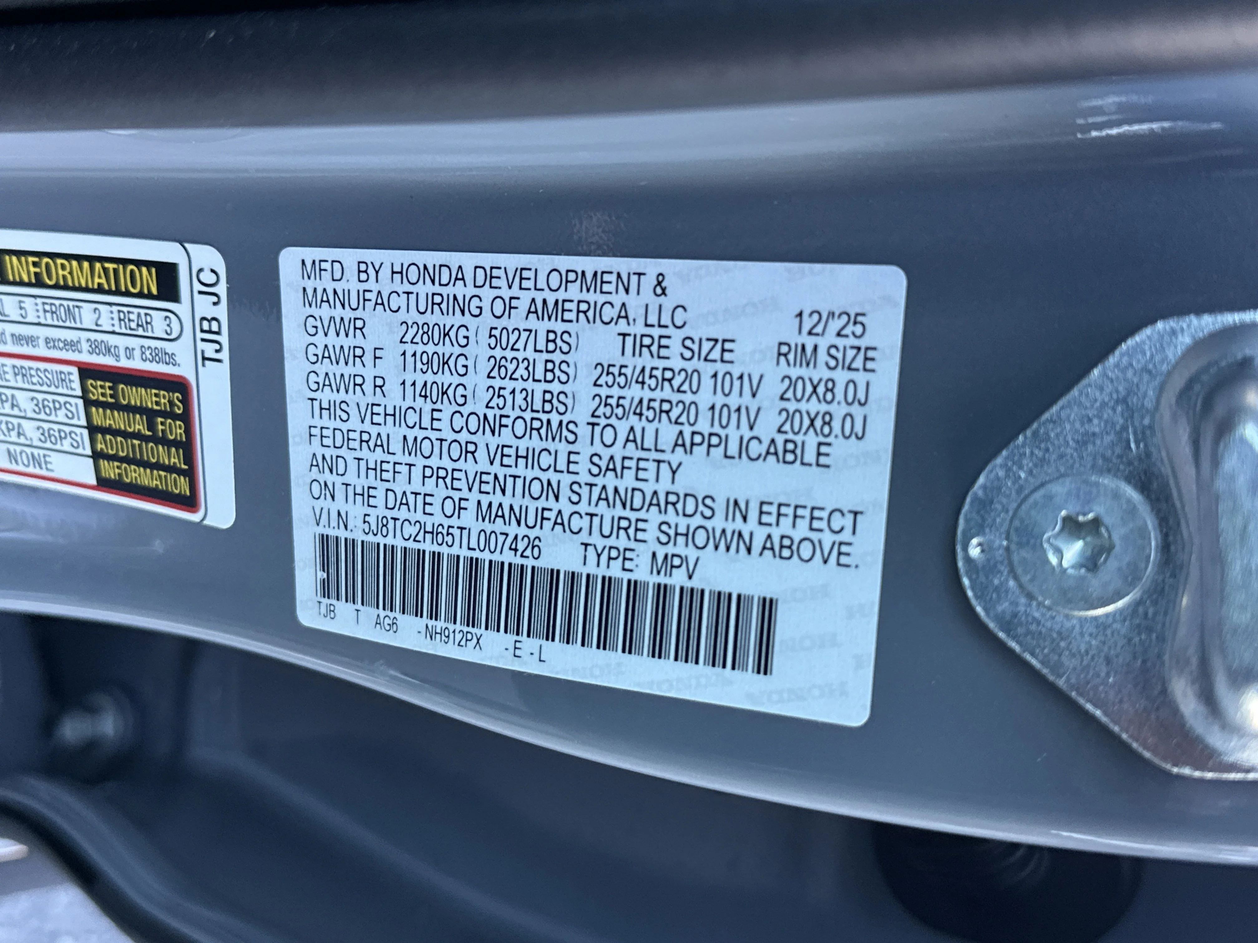 New 2026 Urban Gray Pearl Acura w/A-Spec Package image 27